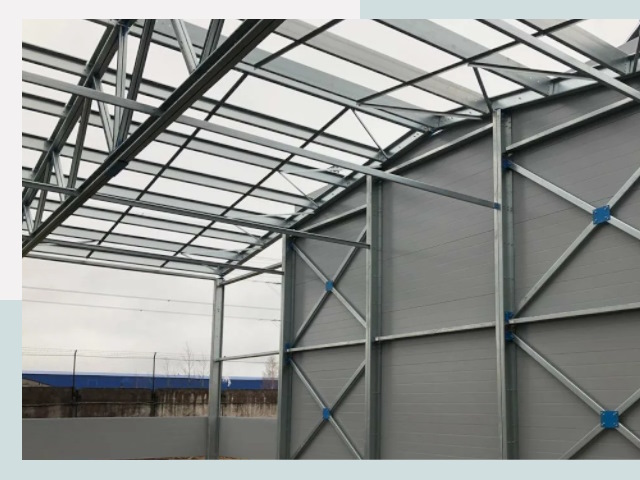 Каркасные ангары от СтальСтрой-Кмн по цене от 638 руб.