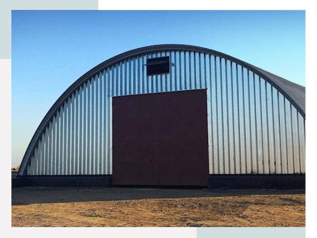 Арочные ангары в Каменске-Уральском