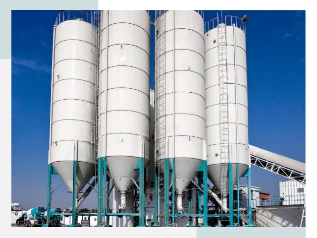 Строительство цементных силосов в Каменске-Уральском