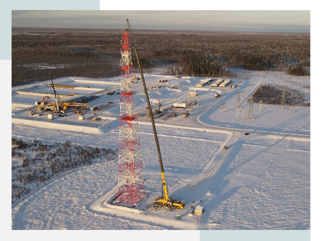 Мачты связи в Каменске-Уральском