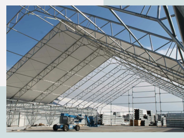 Каркасно-тентовые сооружения от СтальСтрой-Кмн по цене 638 руб.