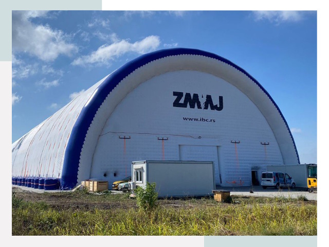 Брендирование ангаров в Каменске-Уральском