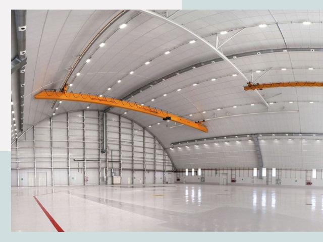 Оснащение ангаров в Каменск-Уральский от СтальСтрой-Кмн - цена от 638 руб.