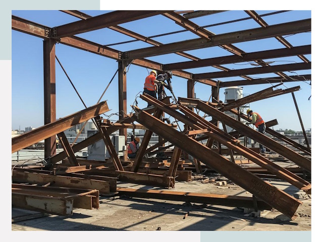 Демонтаж металлоконструкций в Каменске-Уральском от 638 руб.